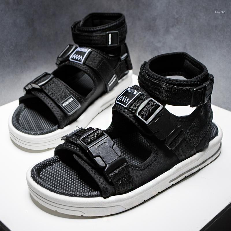 

men sandals 39 beach vietnam shoes mens 2020 fashion summer sports gladiator roman sandalhas casual sandalia masculina handmade1, Black