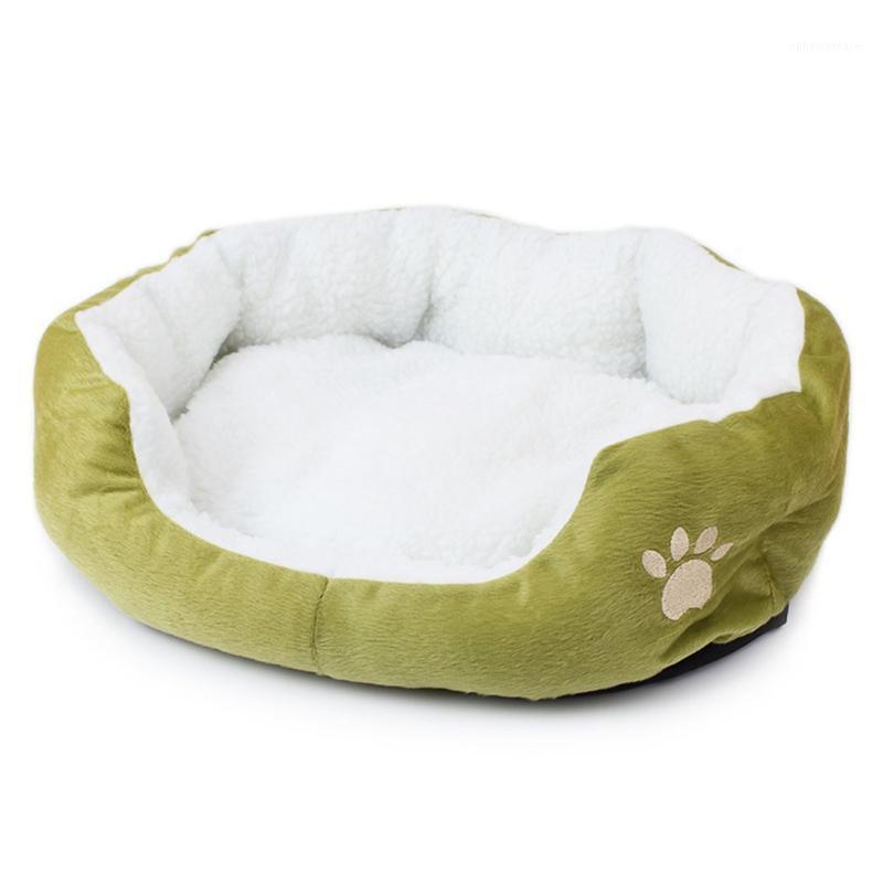 

Pet Dog Bed Warming Dog House Soft Material Nest Baskets Fall and Winter Warm Kennel For Cat Puppy S/ size Drop shipping1, Silver