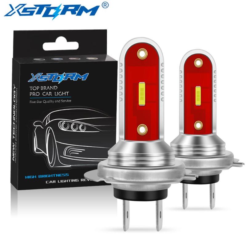 

2Pcs 1400LM Car Fog Lights Bulb H7 LED Lamp Super Bright CSP Driving Day Running Lamp 12V 24V White Auto Led H7 Bulb
