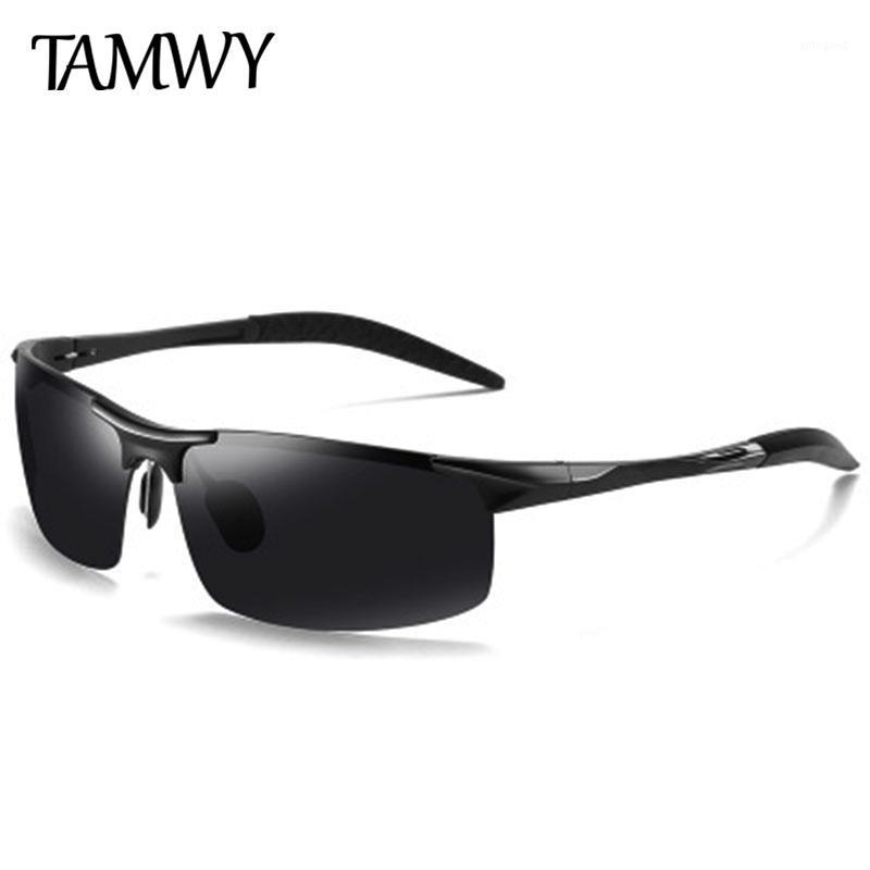 

Sunglasses TAWMY Unisex Retro Aluminum Polarized Lens Vintage Sun Glasses For Men/Women T81771