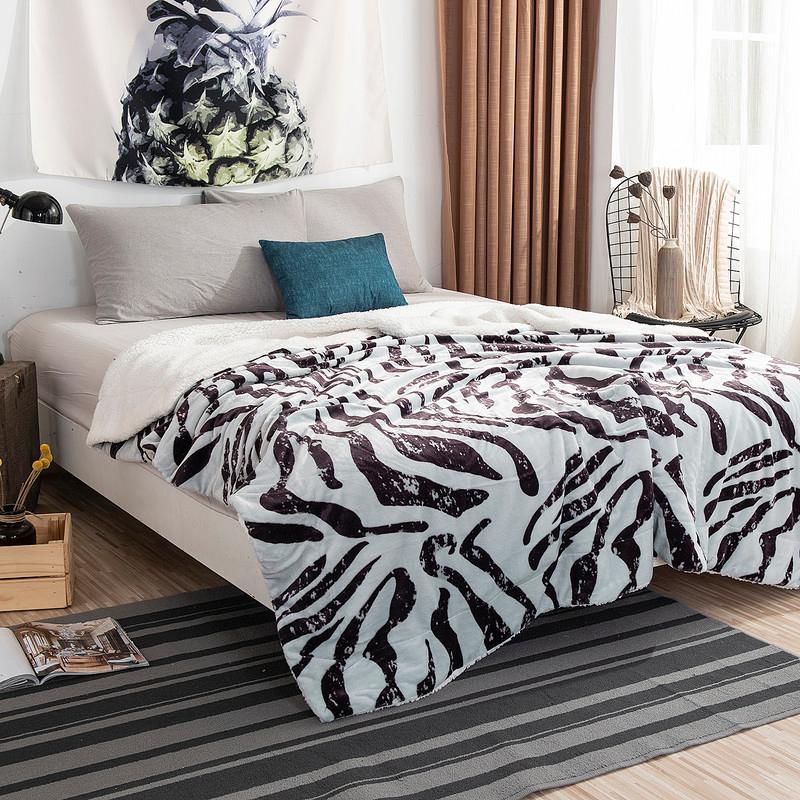 

1pc reversible super soft warm bedding throw-rug high quality sofa blanket for children adult brand new