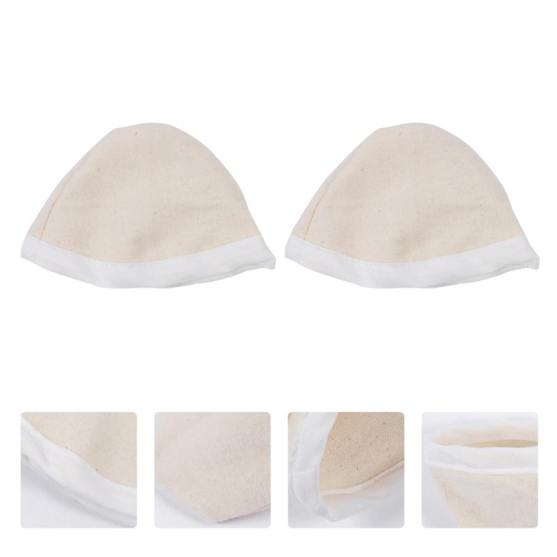 

2Pcs Coffee Machine Filter Strainer Filting Bags Flannel Coffee Strainers