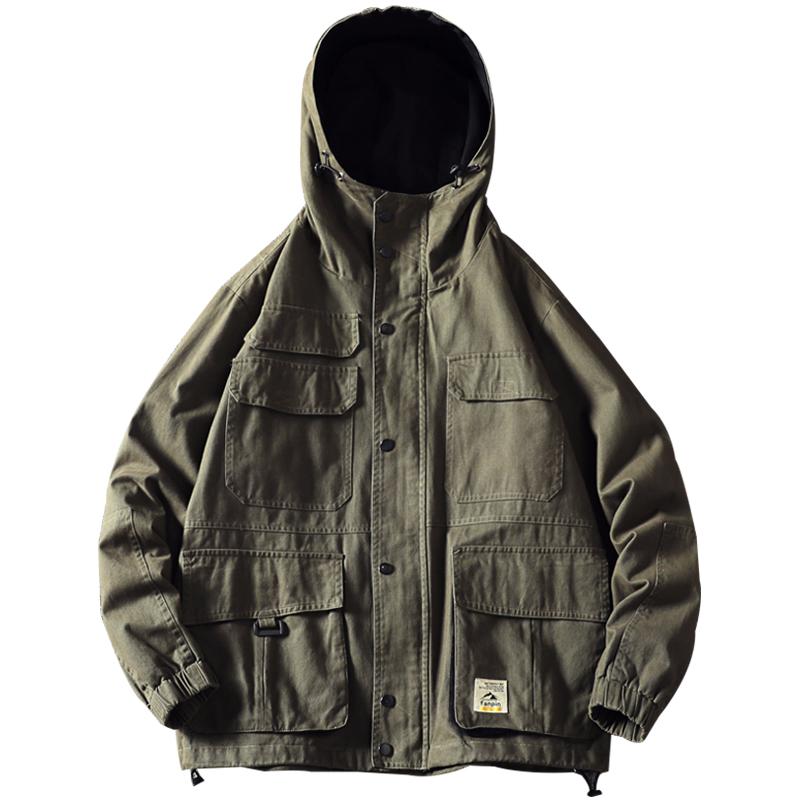 

Big Size Men Streetwear Jacket Plus Size Hoodie Mens Denim Vintage Jean Jacket Men Denim Jackets And Coats 5xl 2020 New II50JK, Black