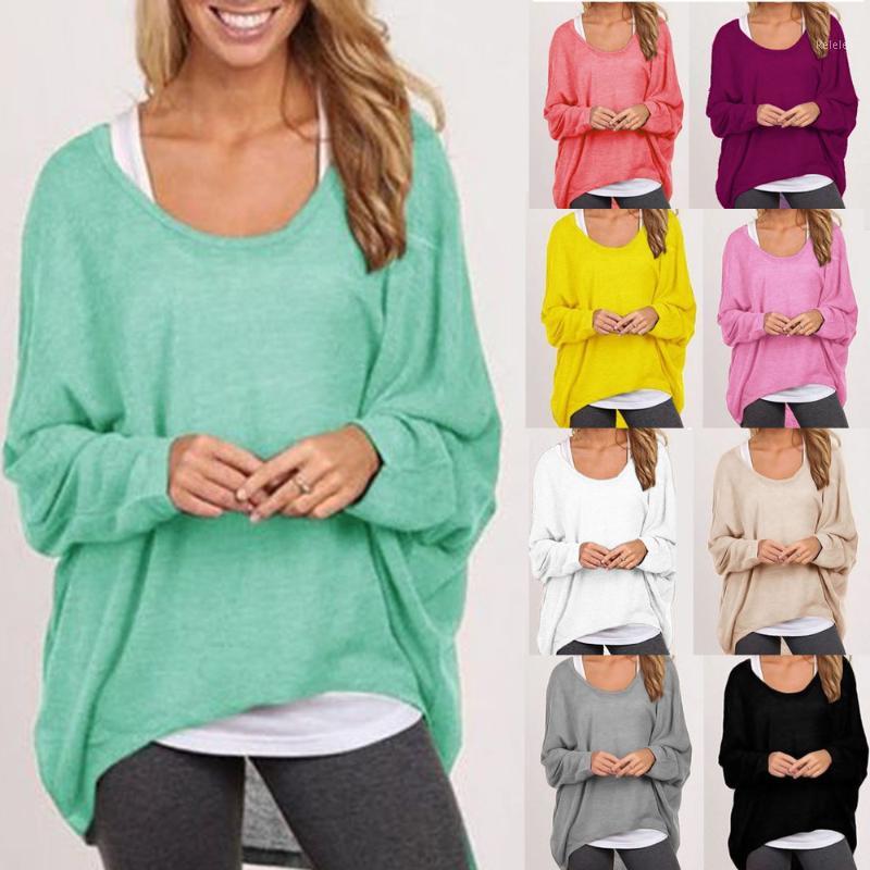 

Womens Candy Color Tees Long Sleeve Scoop Neck Thin T Shirts S to 3XL Casual Daily Outfit1, Yellow
