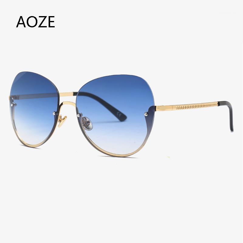 

New large frame sunglasses female European and American fashion Joker sunglasses personality men and women street UV1