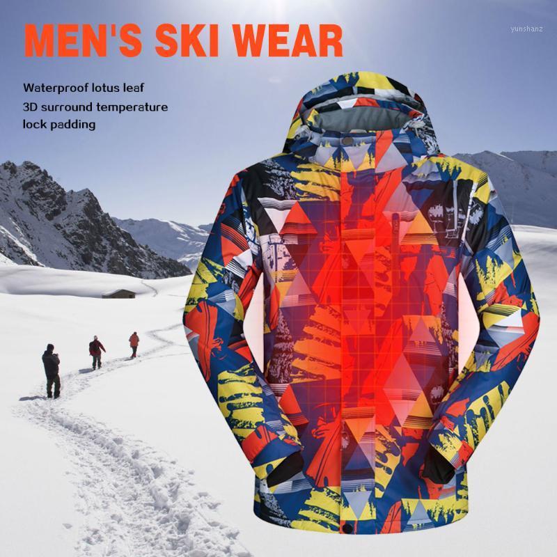 

Winter Ski Sport Equipment Jackets Men's Multi Color Jacket 2020 Popular Cold And Windproof Moisture-proof Warm Ski Jackets #31