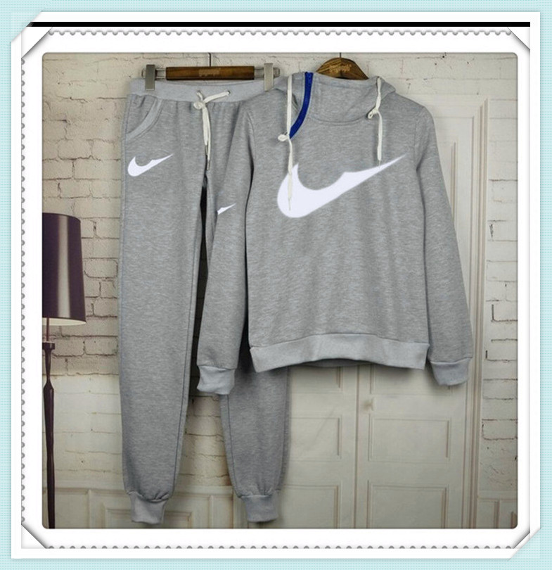 

2021 Brand Tracksuit Women Sport Suit Hoodie Sweatshirt+Pant Jogging Femme Marque Survetement Sportswear 2pc Set