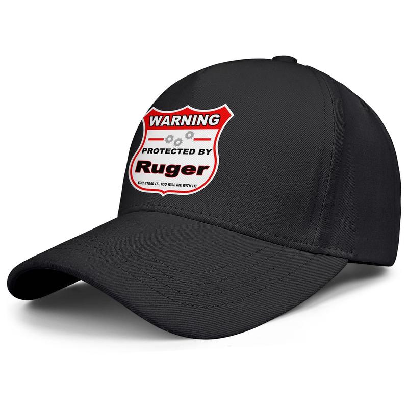

Fashion Ruger Warning Protected Unisex Baseball Cap Vintage Stylish Trucke Hats Since 1949 Red Logo 1964 White Train Compete Defend Gray, Blue;gray