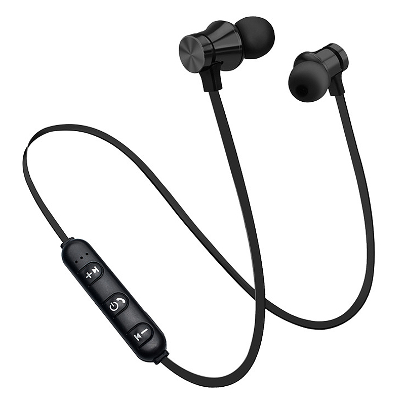 

netic Bluetooth Earphone Stereo Waterproof Earbuds Wireless Headphones in Ear Headset with Mic for