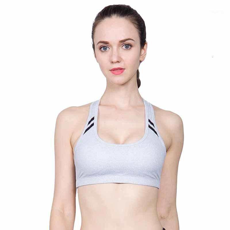 

Sports Style Sexy Top Bra Push Up Sport Padded Vest Tops Hoge Impact Yoga Bras Vest Soft Running Gym Fitness Underwear1, Purple