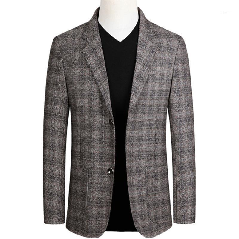 

Spring Men Slim Fit Blazer Business Casual Men Suit Jackets Autumn Single Breasted Blazers and Jackets1, Gray