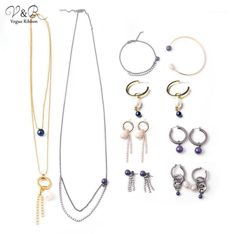 

New Arrival Real CZ Stone Hoop Pearl Earring Black Hoop Earrings Rhinestone Earrings Oorbel Goud Hoops1