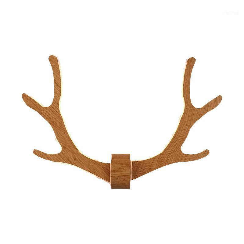 

Deer antler led 22w wall lamps for home modern decorative acrylic wall lights corridor gallery sconce light for cabins1