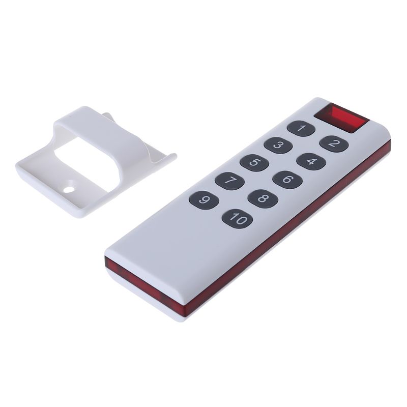 

Universal Wireless Learning Code Digital Remote Controller Transmitter 1/2/3/4/6/8/10 Channels Buttons Keypad AK-7010TX