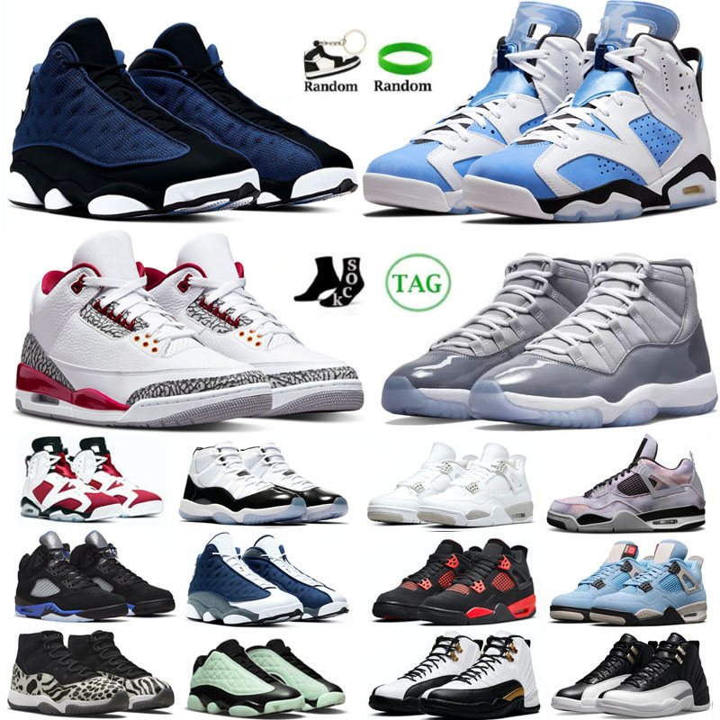 

OG 4 Men Basketball Shoes 4s Black Cat White Oreo University Blue Cool Grey 11 Concord 11s Playoffs 12s Brave Blue 13s Mens Women Sneakers Outdoor Sports Trainers, 4s cement 36-47