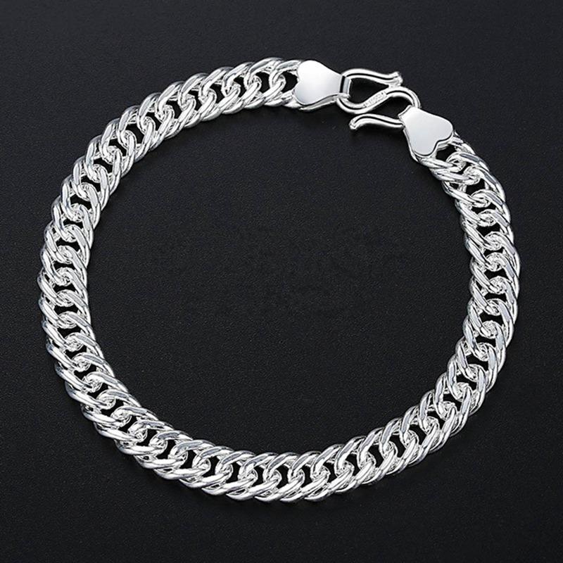 

Bracelet for Men Women Curb Cuban Link Chain Mens Womens Bracelets Chains Jewelry for Men