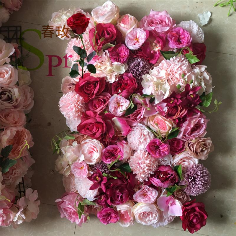 

SPR Artificial Silk Flowers Peony Bouquets Bridal Rose Flowers Bouquet For Wedding Home Decoration Flores Artificiales, 8pcs