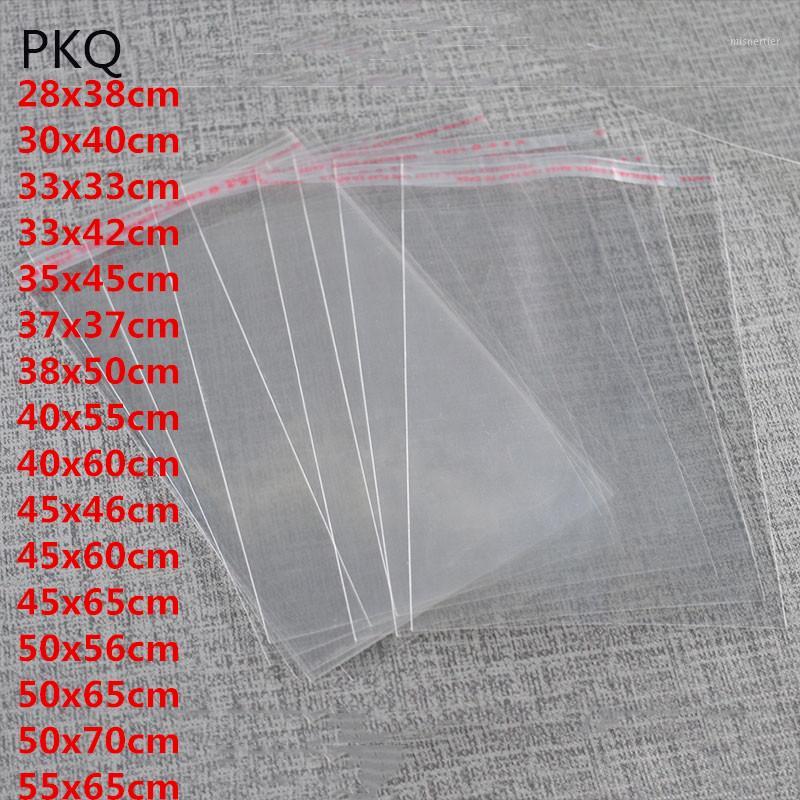 

Clear Self Adhesive Seal Bags Transparent toy Gift Jewelry Package Bags Resealable Cellophane OPP Poly Plastic pouch 100pcs1