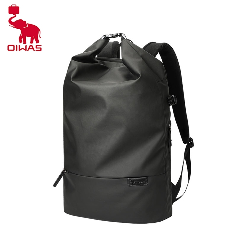 

Oiwas Men Backpack Fashion Trends Youth Leisure Traveling SchoolBag Boys College Students Bags Computer Bag Backpacks 211230