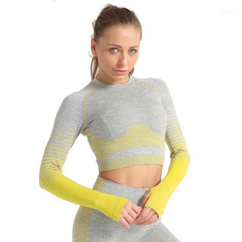 

SVOKOR Crop Top Women Seamless Solid Sport Bra Running Yoga Gym Sports Bra For Women Push Up Stripe Fitness Top Sportswear Bras1, Yoga top white