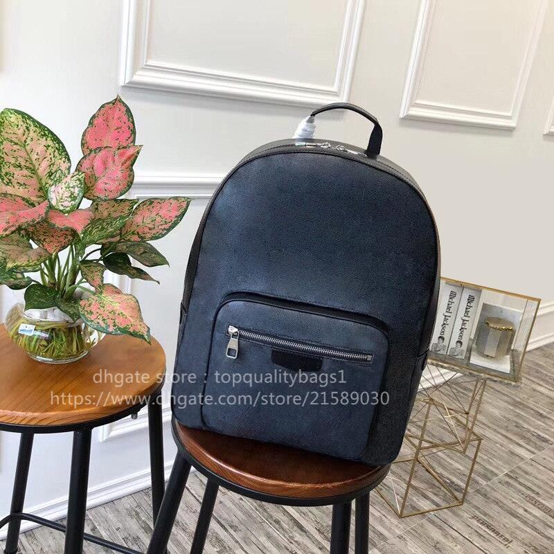 

2020 hot sold fashion M41530 Genuine leather Top quality women luxurys designers shoulder bag women designers Classic Backpack Free Shipin, Black plaid