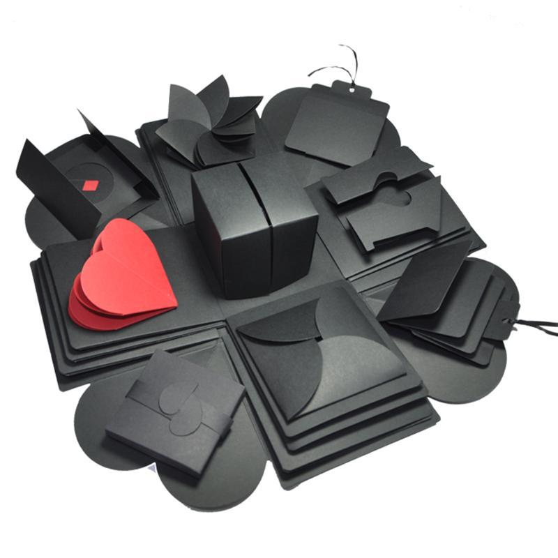 

Surprise Quadrilateral Exploding Boxes Handmade Birthday Gifts Photo Customization Anniversary Present Valentine's Gift
