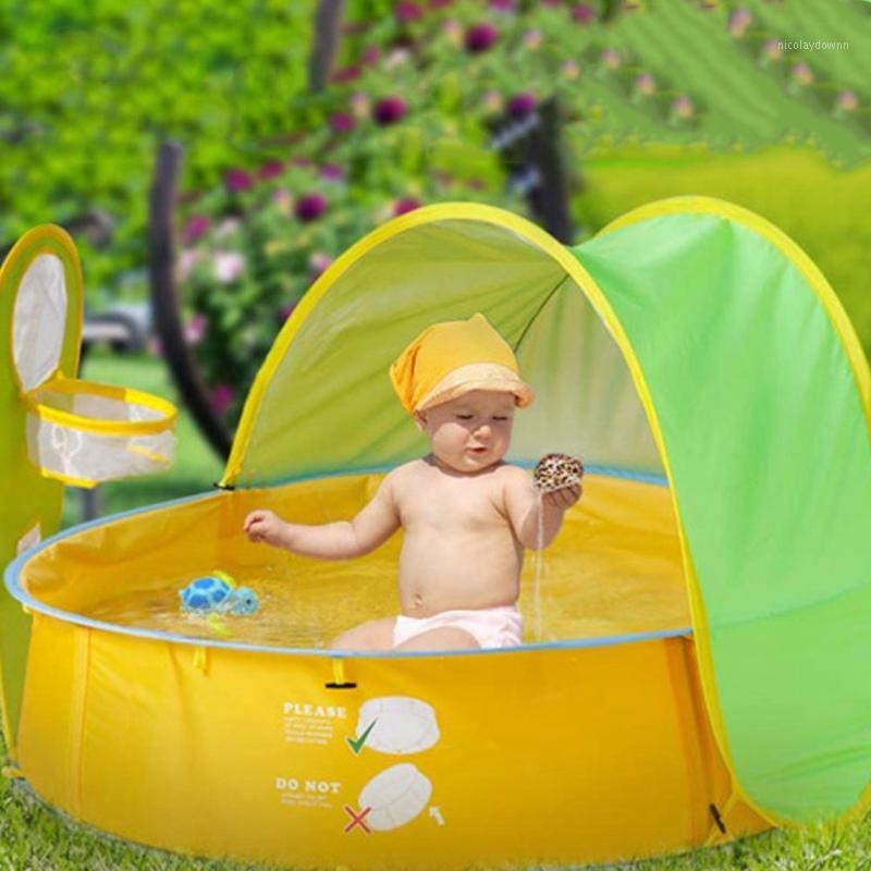 

Baby Beach Tent and Pool Tent UV Protection Sun Shelters Portable Kids Ball Pit Play Indoor Outdoor Baby Paddling Pool1