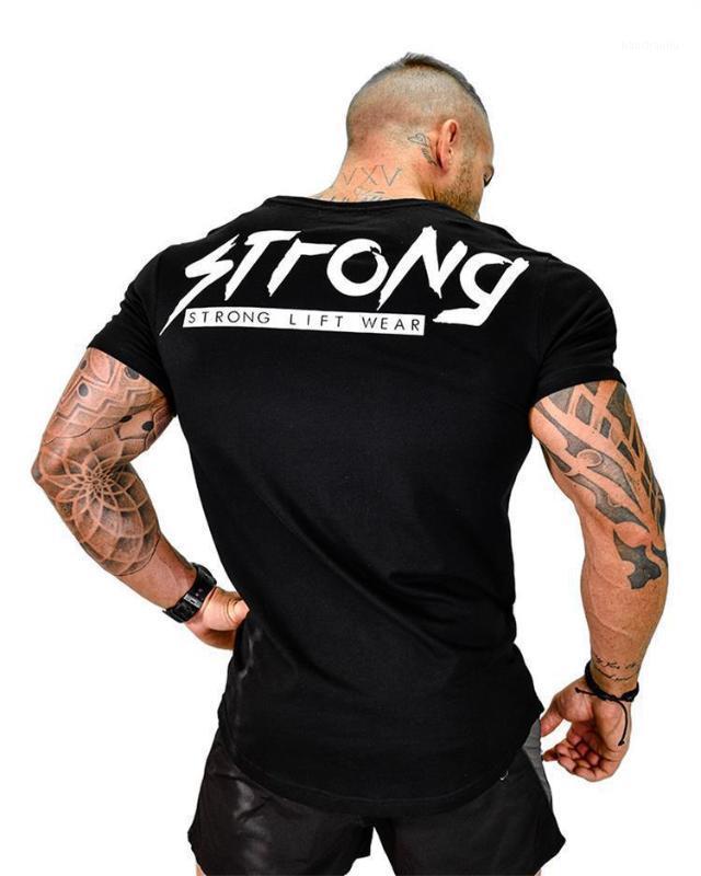 

Men Sports Running Training Pure Cotton Elasticity Basketball Short Sleeve T-shirt1, White