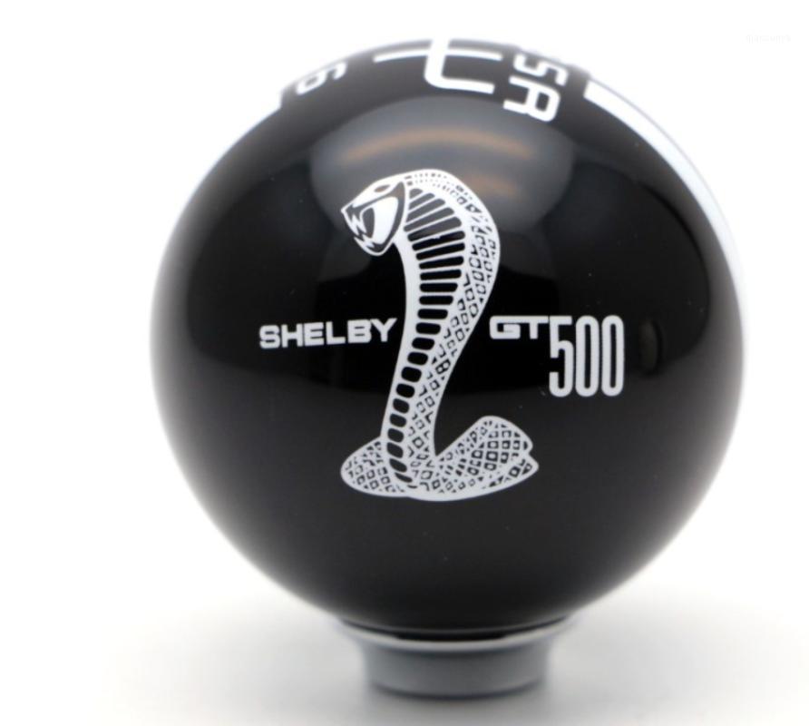 

Gear 6 Speed Round Ball Type R S Shifter For Mustang Shelby GT 500 Cobra Manual Gear Shift Knob Trim Selector Red White Black1