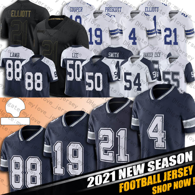 

Custom CeeDee Lamb Dak Prescott jersey Ezekiel Elliott Amari Cooper jerseys Zack Martin Vander Esch Smith Darian Thompson Jersey Football, Limited (niuz)
