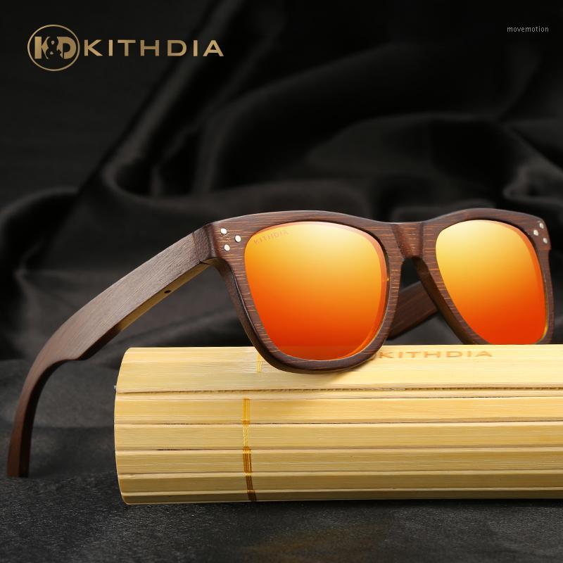 

KITHDIA Brand Designer Real Wood Sunglasses Men Polarized Wooden Bamboo Sun Glasses Retro Vintage Eyewear1