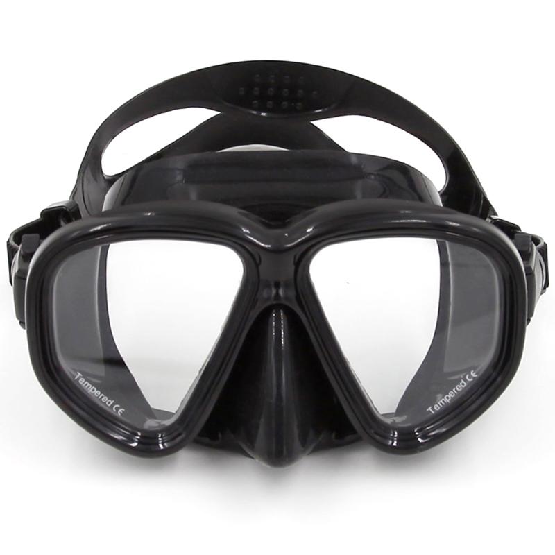 

Professional Silicone Gear Scuba Diving Mask Equipment Snorkel Adults Anti-Fog UV Waterproof Swim/Dive Glasses Men Women