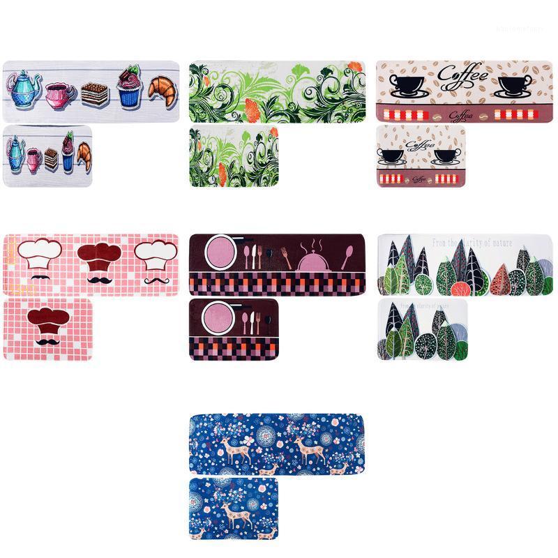 

Hot Selling Mats Door Kitchen Bathroom Carpet Absorbent Slip-resistant Doormats Modern Bathroom Mat1