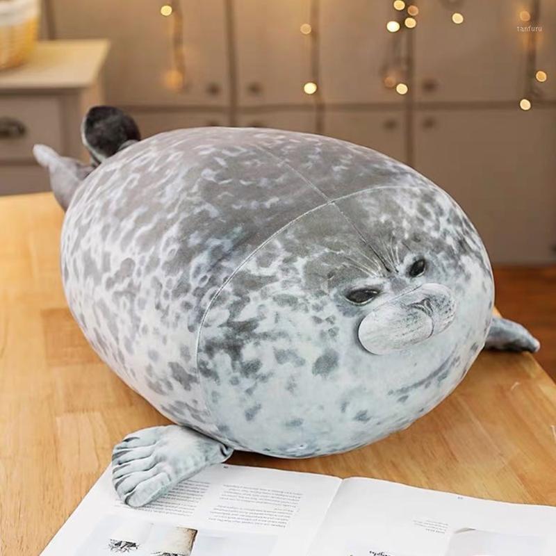 

30cm Soft Cute Plush Toys Chubby Blob Sea Lion Plush Toys Sea Animal Seal Stuffed Doll Adults Baby Sleeping Pillow Gift1