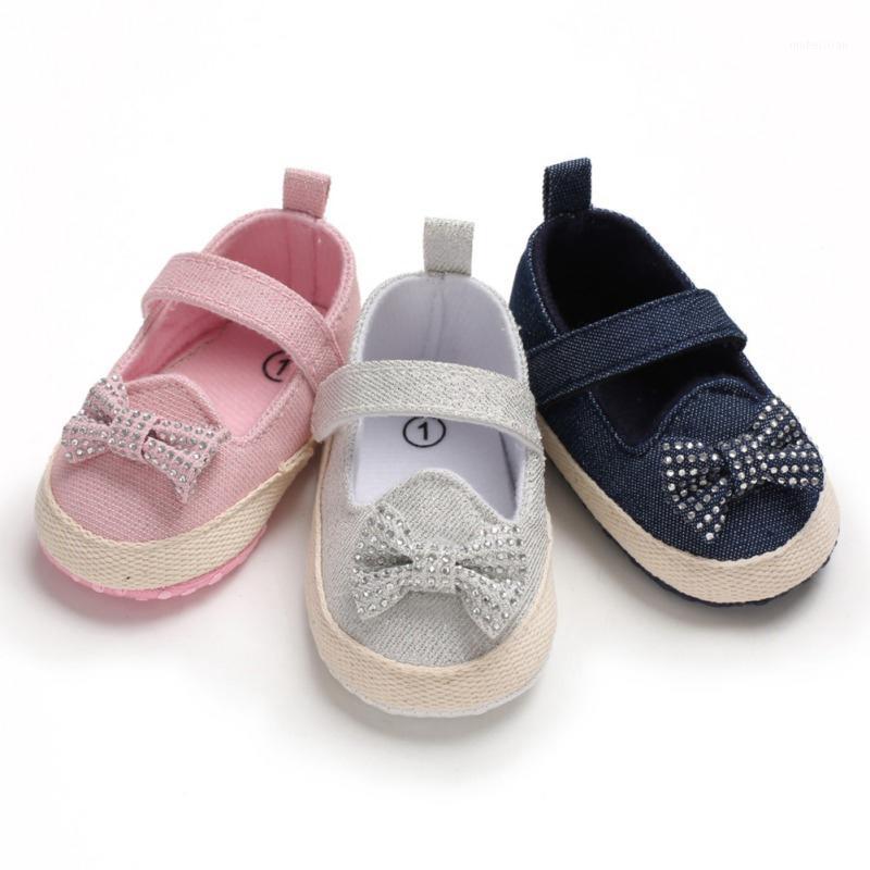 

Newborn Baby Girls Shoes Baby Girl Breathable Anti-Slip Shoes With Bowknot Casual Walking Shoe Toddler Soft Soled First Walkers1