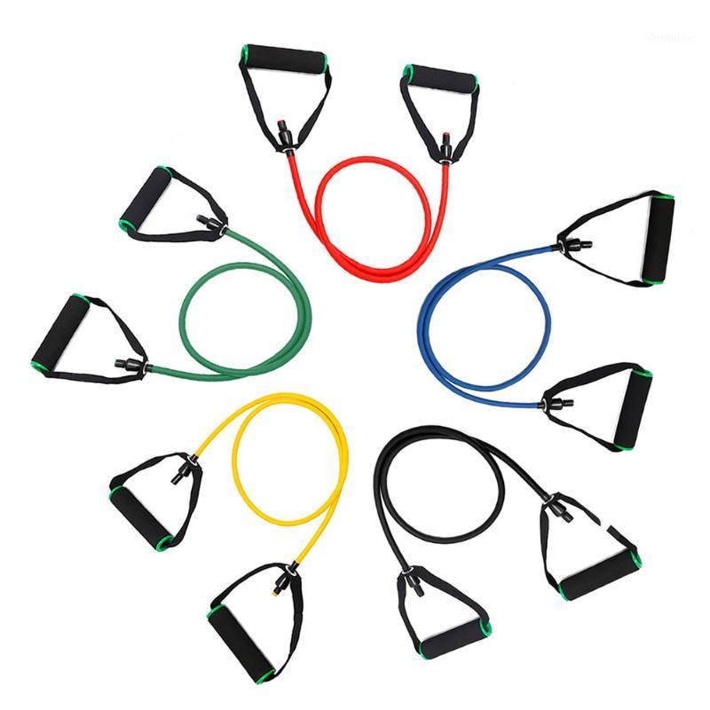 

5 Levels Nature Latex Yoga Pull Rope Fitness Resistance Bands Exercise Tubes Elastic Band Gym Workout Equipment Durable Than TPR1
