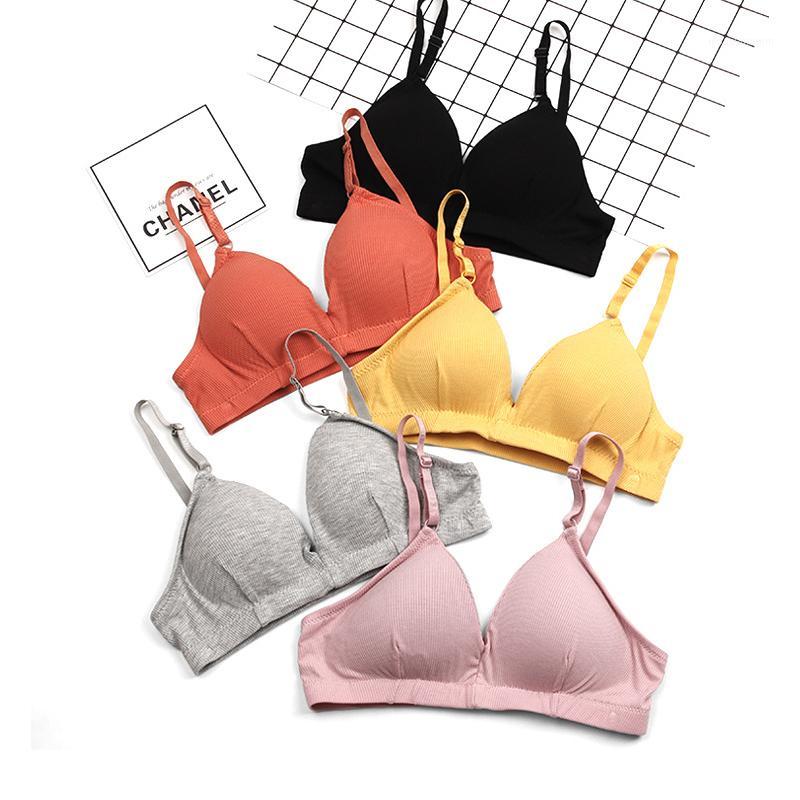 

Women Tank Crop Top Seamless Underwear Female Crop Tops Sexy Lingerie Triangle Cup With Removable Padded Camisole Femme Fashion1, Black