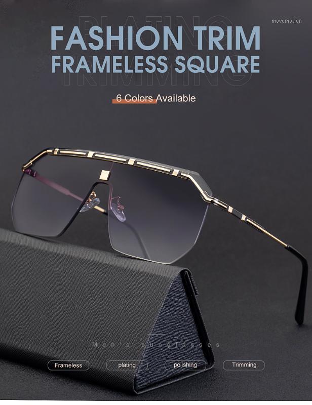 

2020 New Fashion MenSunglasses One Lence Oversize Man Coll Sun Glasses1