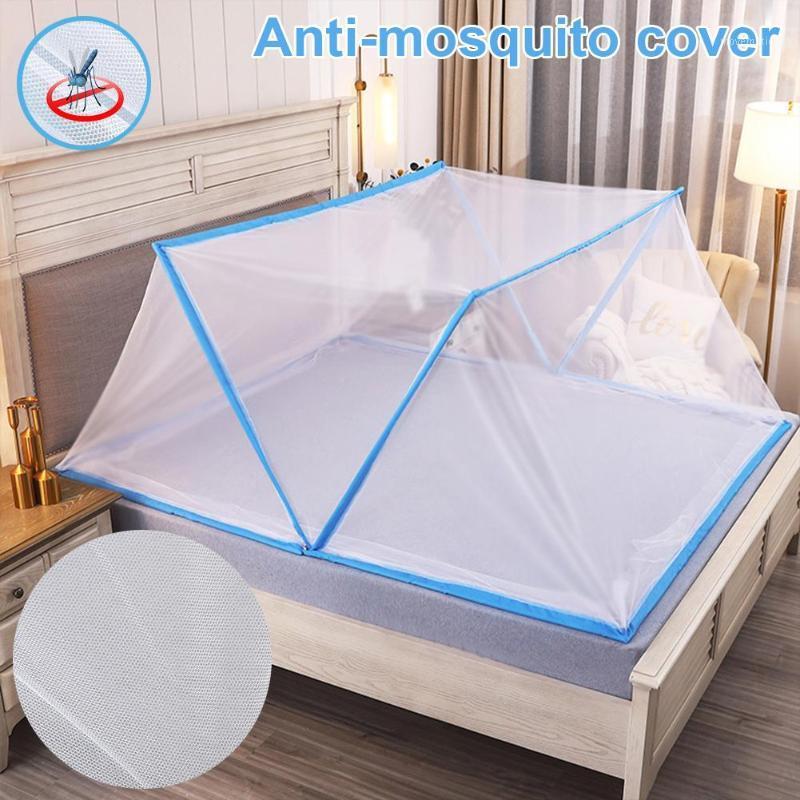 

Mosquito Net Foldable Tent Travel Canopy Bed Frame Installation-free Student Tent Automatic Up Mongolian Yurt Mosquito Net1