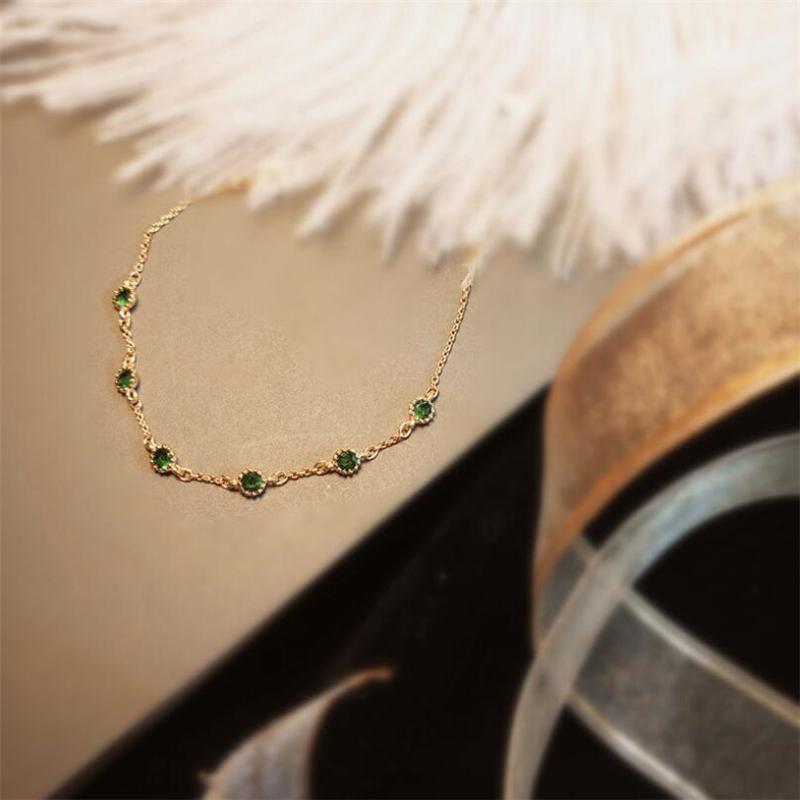 

Top Quality Exquisite Green Cz Bracelet 14k Gold Plated Bracelets For Women Crystals Jewelry Adjustable Bracelet1