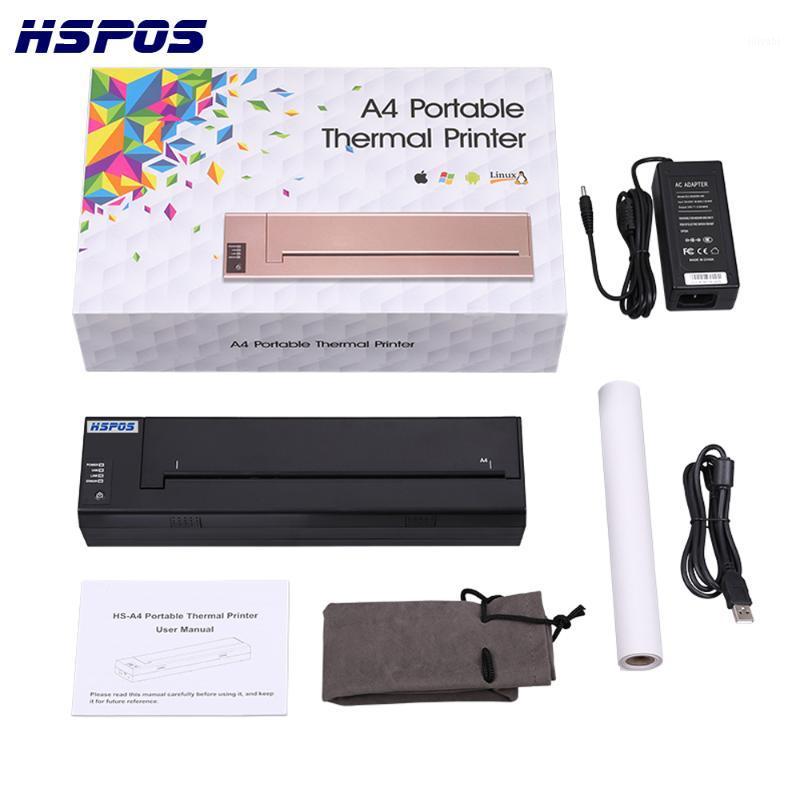 

High quality A4 size portable printer with USB interface With Android app can print documents1