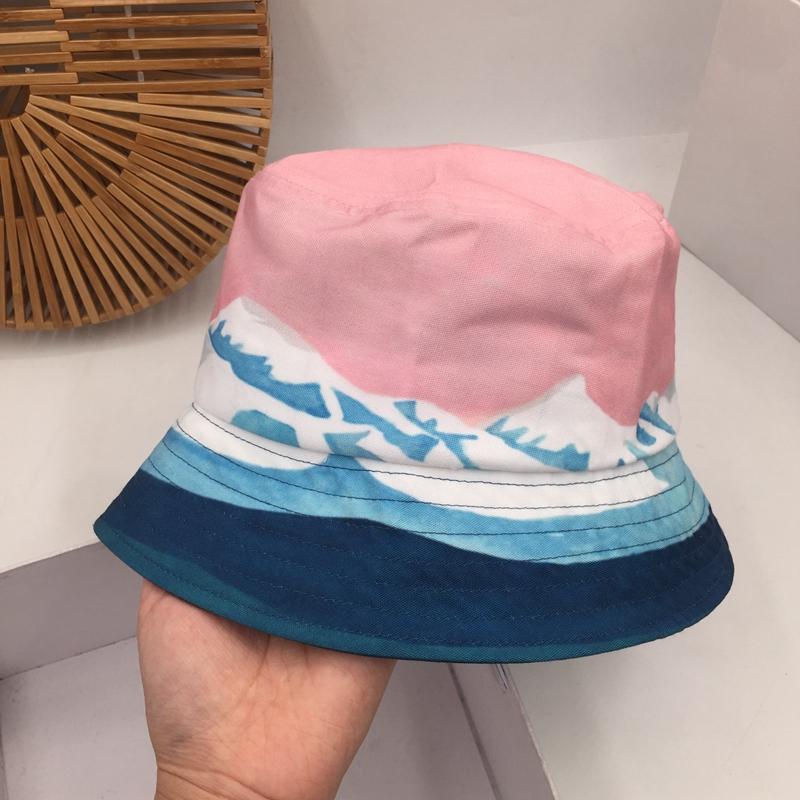 

bucket hats Spring new fisherman hat Japanese female han edition joker foldable hat little fresh travel sun sun, Pink