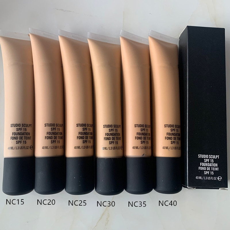 

superior quality makeup foundation sculpt spf 15 40ML NC15 20 25 30 35 40