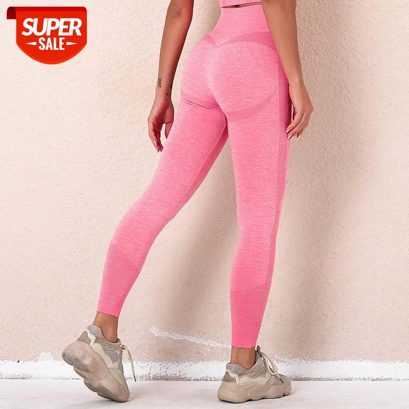 

NORMOV Casual Women Leggings Seamless High Waist Push Up Spandex Ankle Length Jeggings Fitness Qucik Dry Leggings Feminina #jR32, Black;white