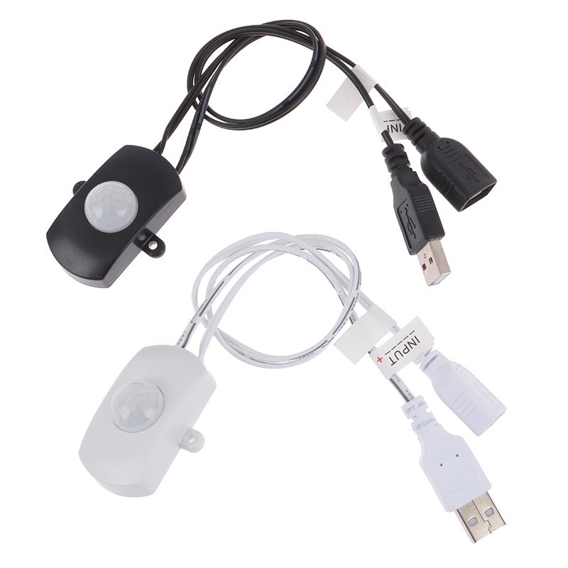 

DC 5V USB Body Infrared PIR Motion Sensor Switch For LED Light Strip Automatic
