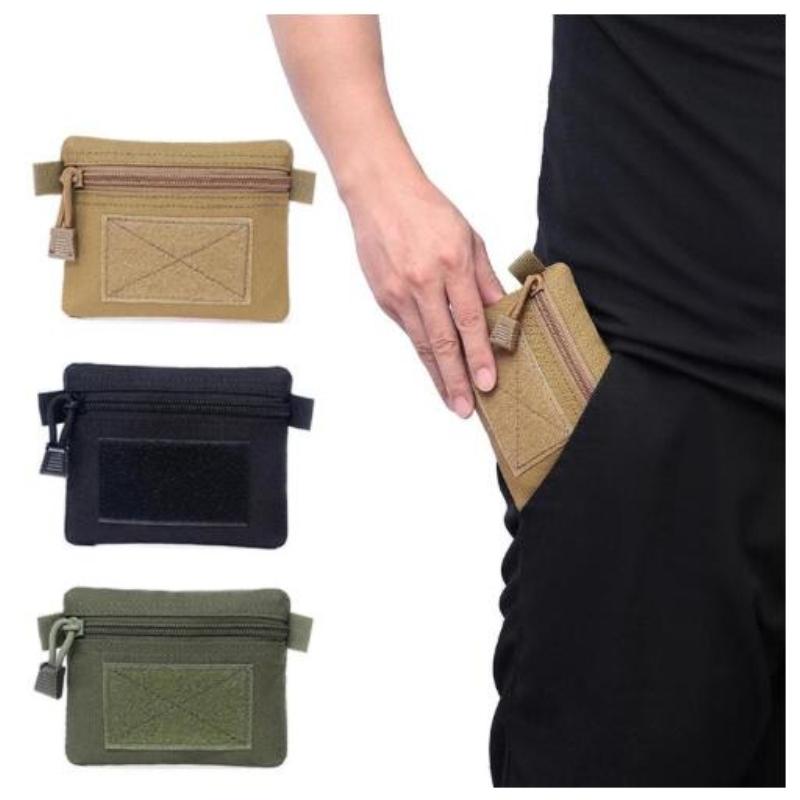 

Outdoor Molle Pouch Wallet Travel Zipper Waist Bag Camping Hiking Accessories Waterproof Portable Travel Mobile Phone Bag, 01