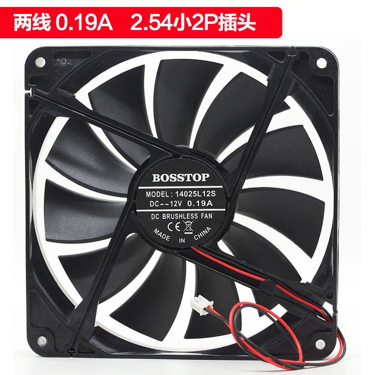 

Silent SXDOOL 14cm chassis fan 14025 silent cooling fan 14025L12S 140×140×25mm cooler