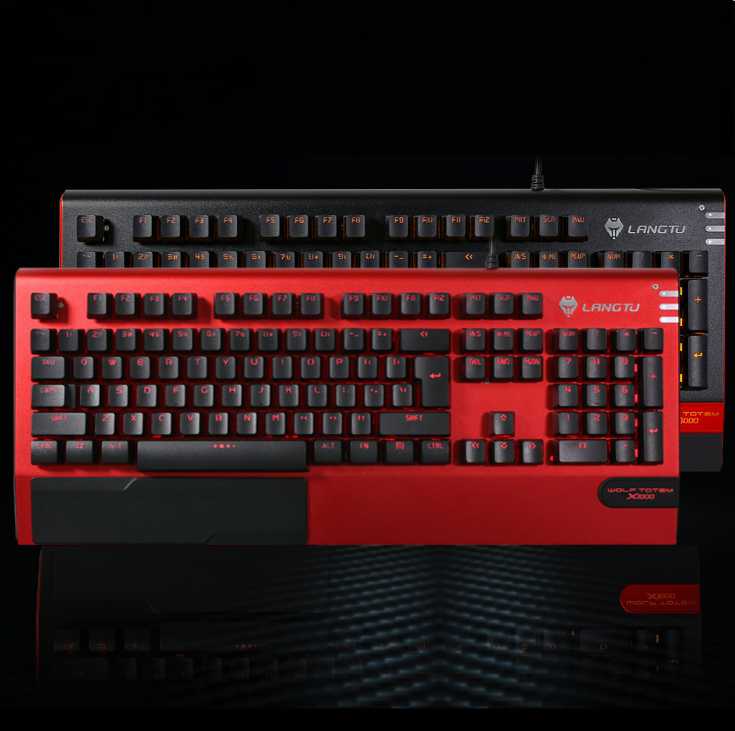 

Mechanical keyboard kit wired gaming keyboard blue/black switch suitable for gaming, home, office