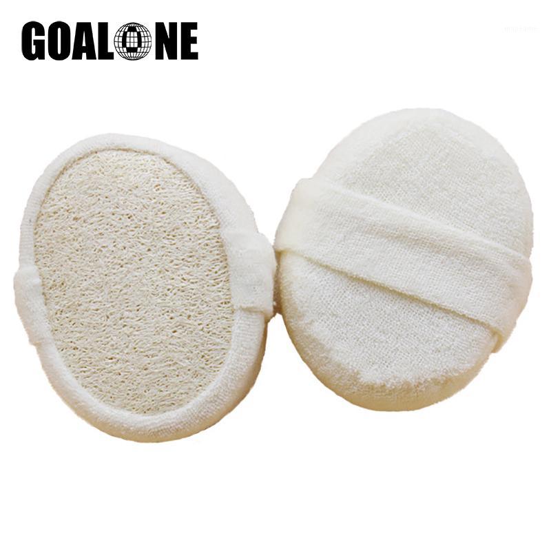 

GOALONE Natural Loofah Sponge Soft Bath Body Sponge Exfoliating Massage Shower Luffa Bathroom Accessories1
