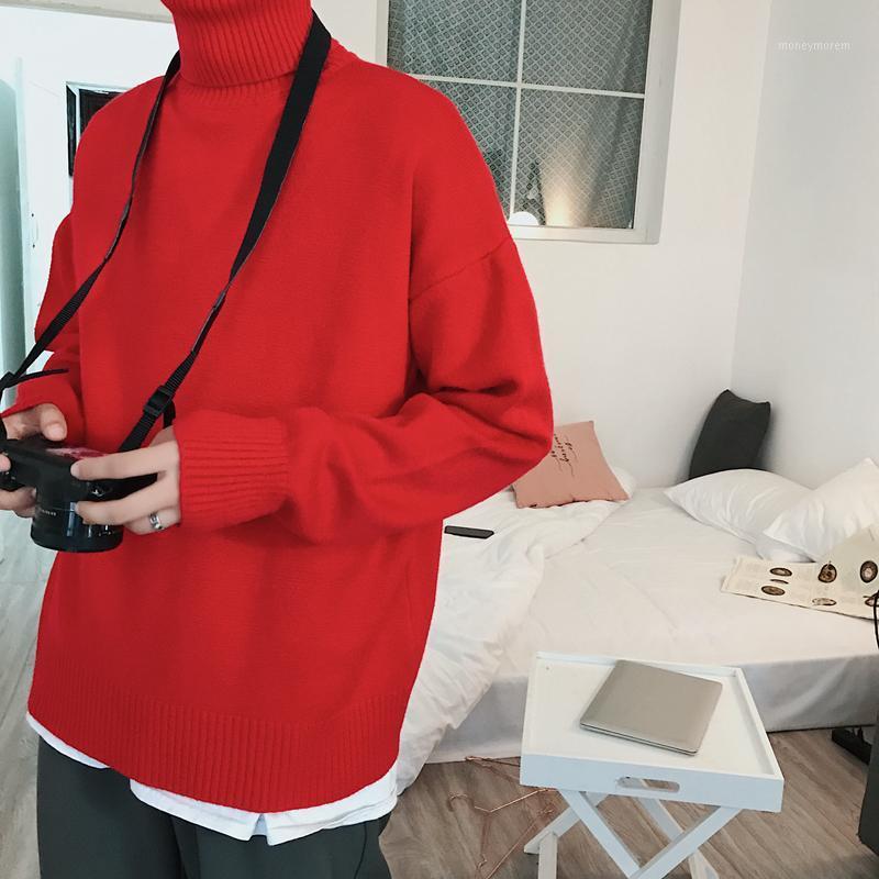 

Fashion Winter Clothes Thick Turtle Neck Long Sleeve Men Sweaters Solid Knitted Urtleneck Man Turtleneck Sweater Pullover Jumper1, 01 coffee